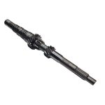 شفت اولیه (ورودی) طرح دنده برنجی دوبل گیربکس کارماتک کد K30005208 مناسب تیبا