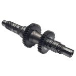 شفت ثانویه (خروجی) طرح دنده برنجی دوبل گیربکس کارماتک کد K30005209 مناسب تیبا