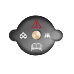 درب رادیاتور پلیمری پارس نیکان کد PN0053 مناسب پراید